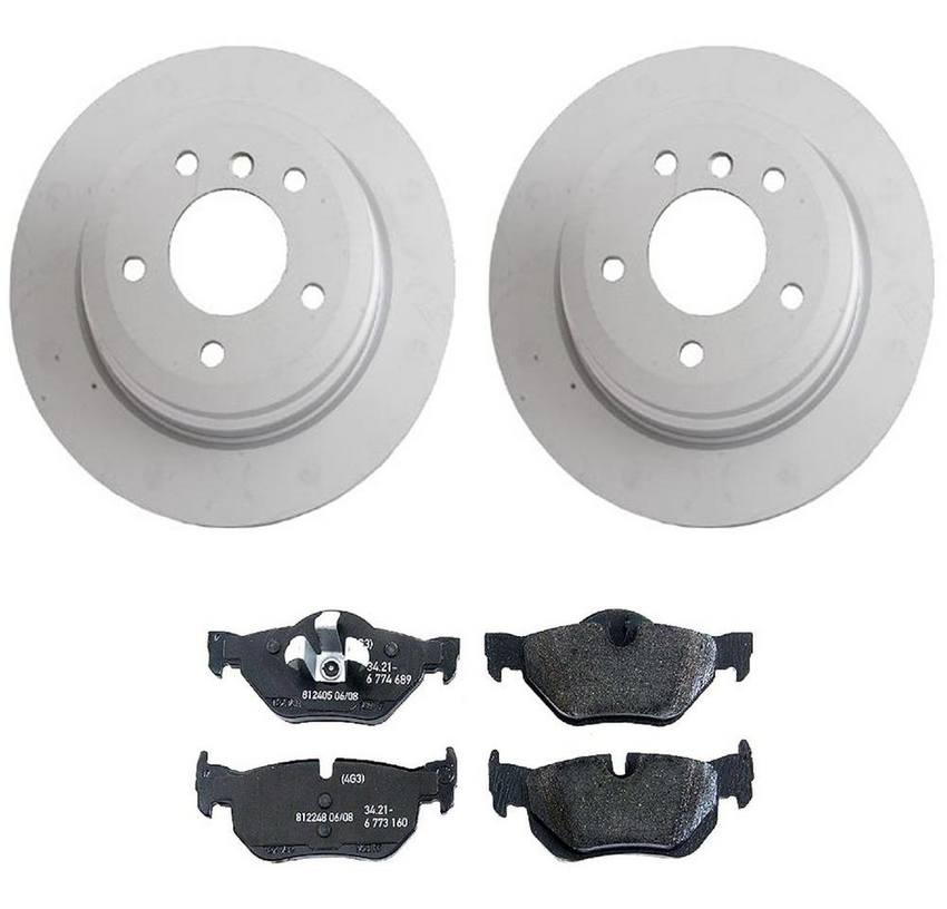 BMW Brake Kit - Pads and Rotors Rear (300mm)